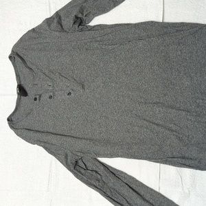 H&M Men's long sleeve shirt Heather Grey Size Medium